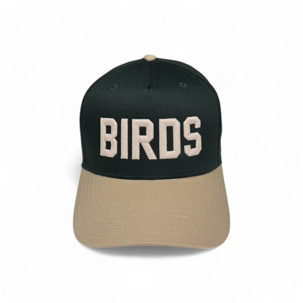 BIRDS - Khaki & Hunter Green Two-Tone