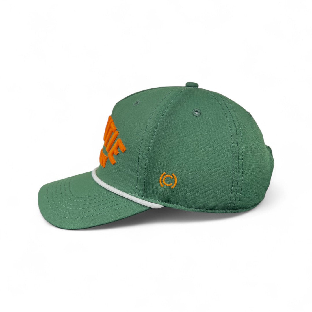 LIL CUTIE ON THE WAY - Hunter Green (White Rope) Hat