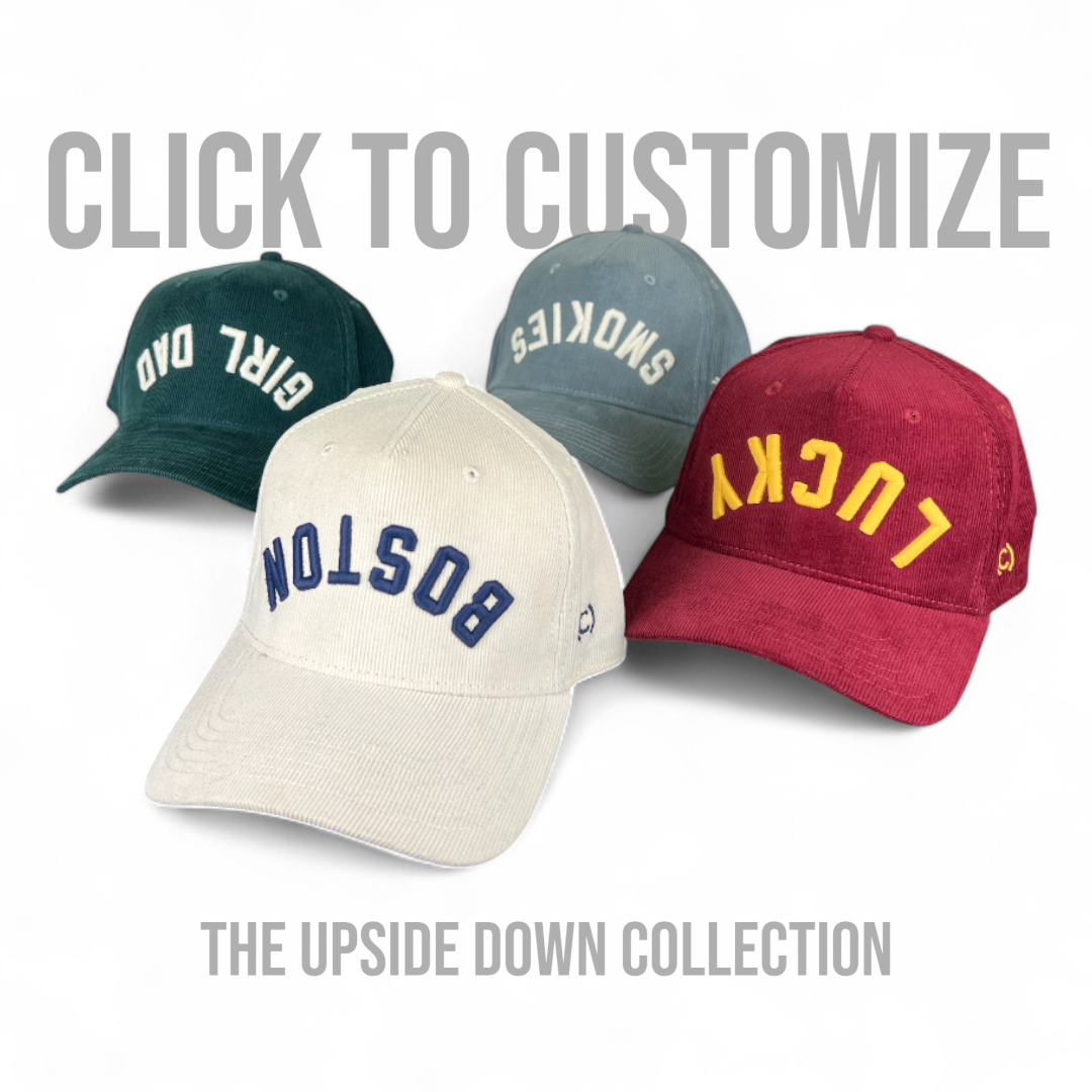 Upside Down Micro-Corduroy Hat Customizer