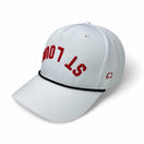 ST LOUIS - Upside Down White Rope Hat