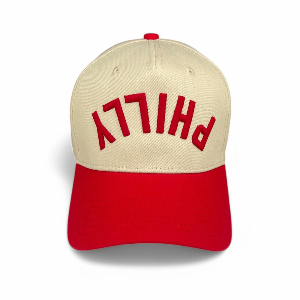 PHILLY - Upside Down Red & Cream Two-Tone