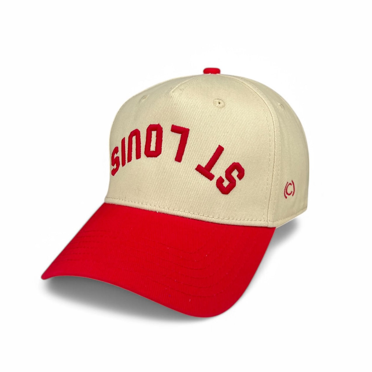 ST LOUIS - Upside Down Red & Cream Two-Tone