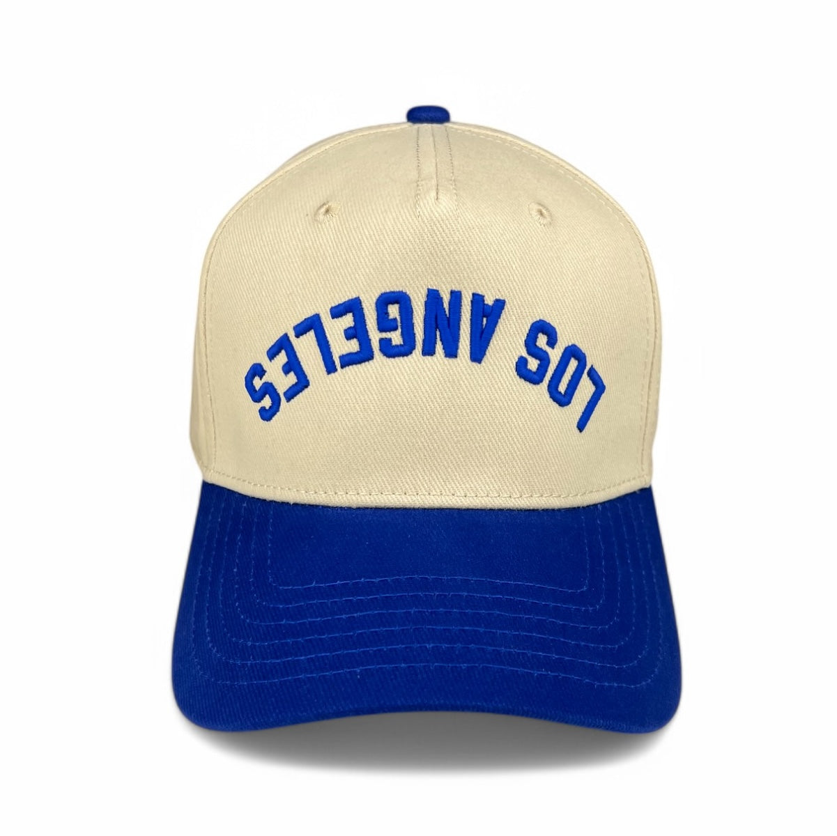 LOS ANGELES - Upside Down Blue & Cream Two-Tone