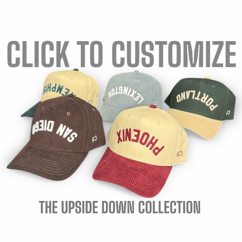 Upside Down Corduroy Hat Customizer