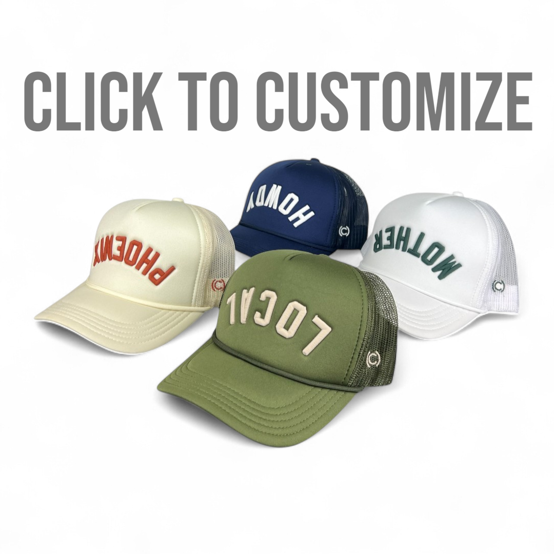Upside Down Foam Trucker Customizer