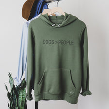 Dogs > People - Fleece Hoodies