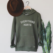 Everything Hurts - Fleece Hoodies