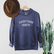 Everything Hurts - Fleece Hoodies