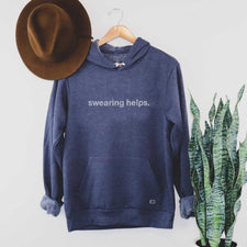 Swearing Helps - Fleece Hoodies