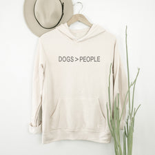 Dogs > People - Fleece Hoodies