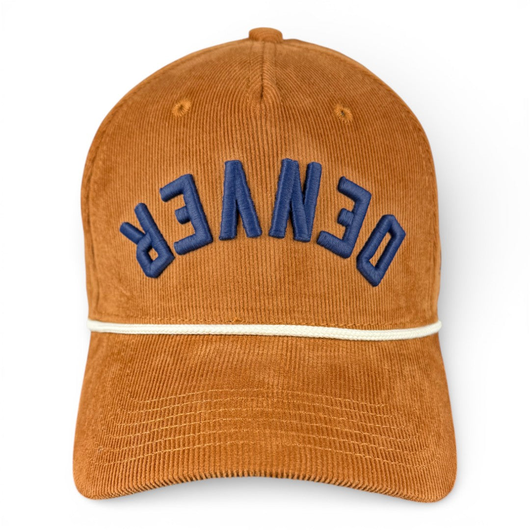 DENVER - Upside Down Camel Roped Micro-Corduroy Hat