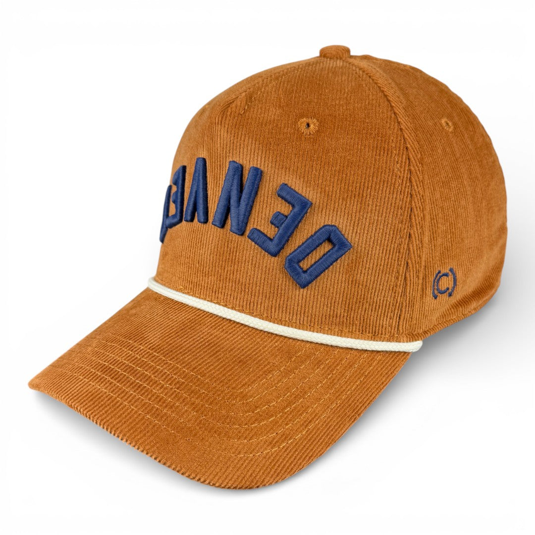DENVER - Upside Down Camel Roped Micro-Corduroy Hat