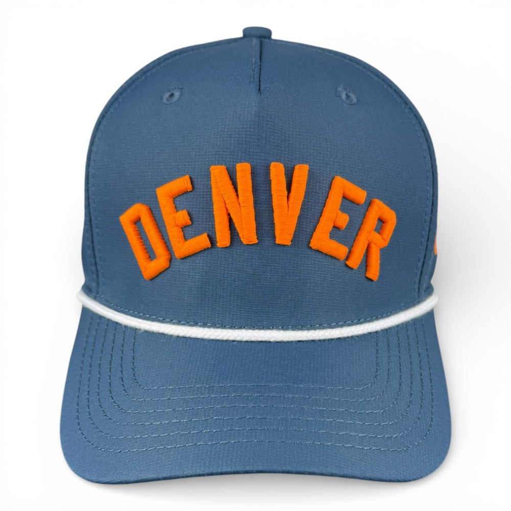 DENVER - Right Side Up Dark Blue Rope Hat