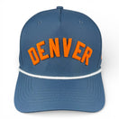 DENVER - Right Side Up Dark Blue Rope Hat
