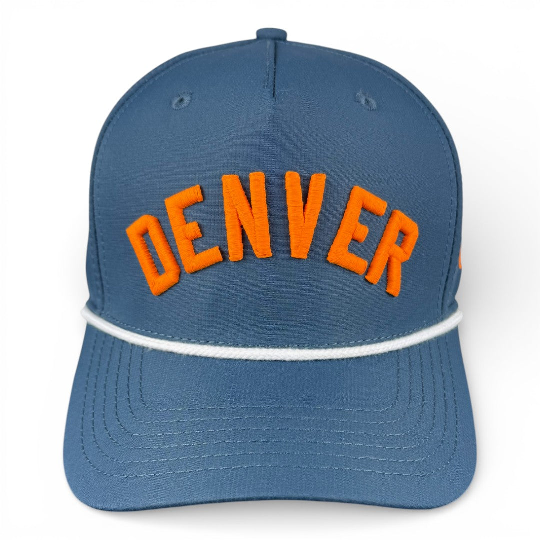 DENVER - Right Side Up Dark Blue Rope Hat