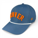 DENVER - Right Side Up Dark Blue Rope Hat