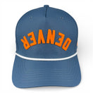 DENVER - Upside Down Dark Blue Rope Hat