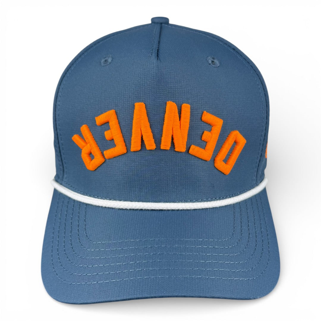 DENVER - Upside Down Dark Blue Rope Hat