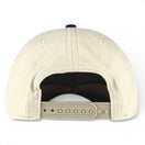 DENVER - Upside Down Navy and Cream Vintage Two Tone Hat