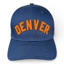 DENVER - Right Side Up Navy Trucker Hat