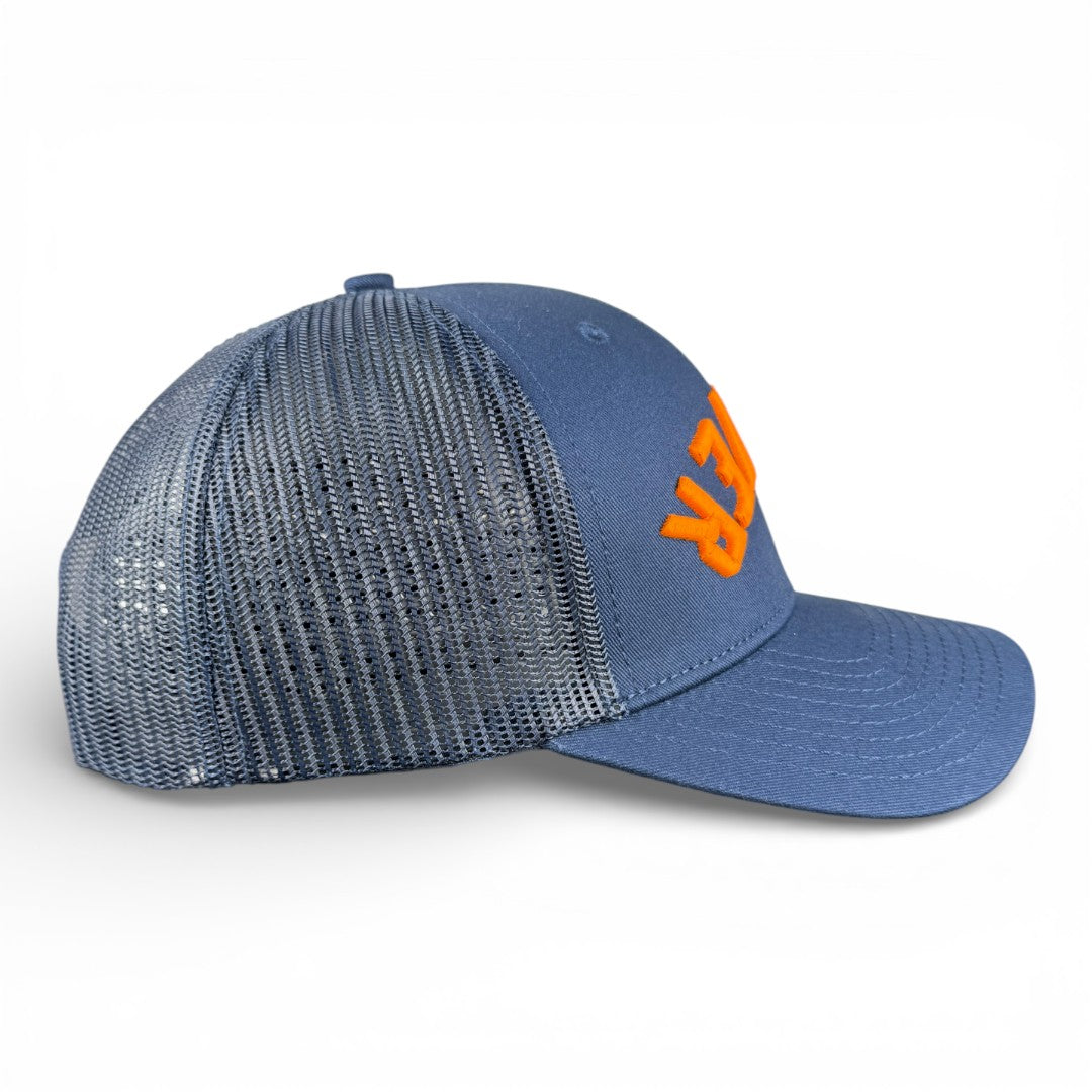 DENVER - Upside Down Navy Trucker Hat
