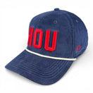 HOUSTON - Right Side Up Navy Roped Micro-Corduroy Hat