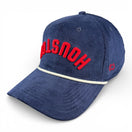 HOUSTON - Upside Down Navy Roped Micro-Corduroy Hat