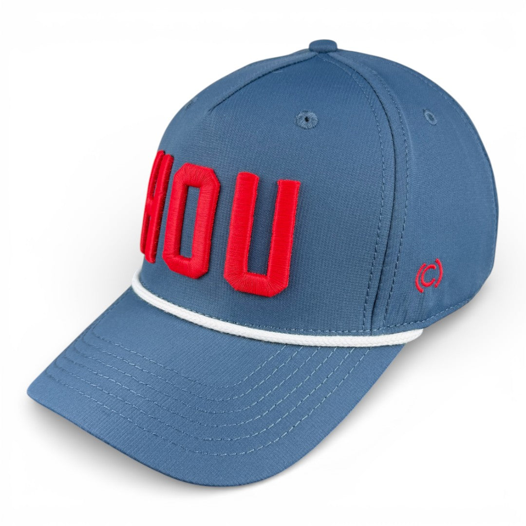 HOUSTON - Right Side Up Dark Blue Rope Hat