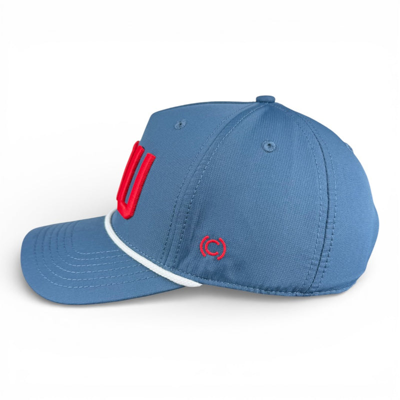 HOUSTON - Right Side Up Dark Blue Rope Hat