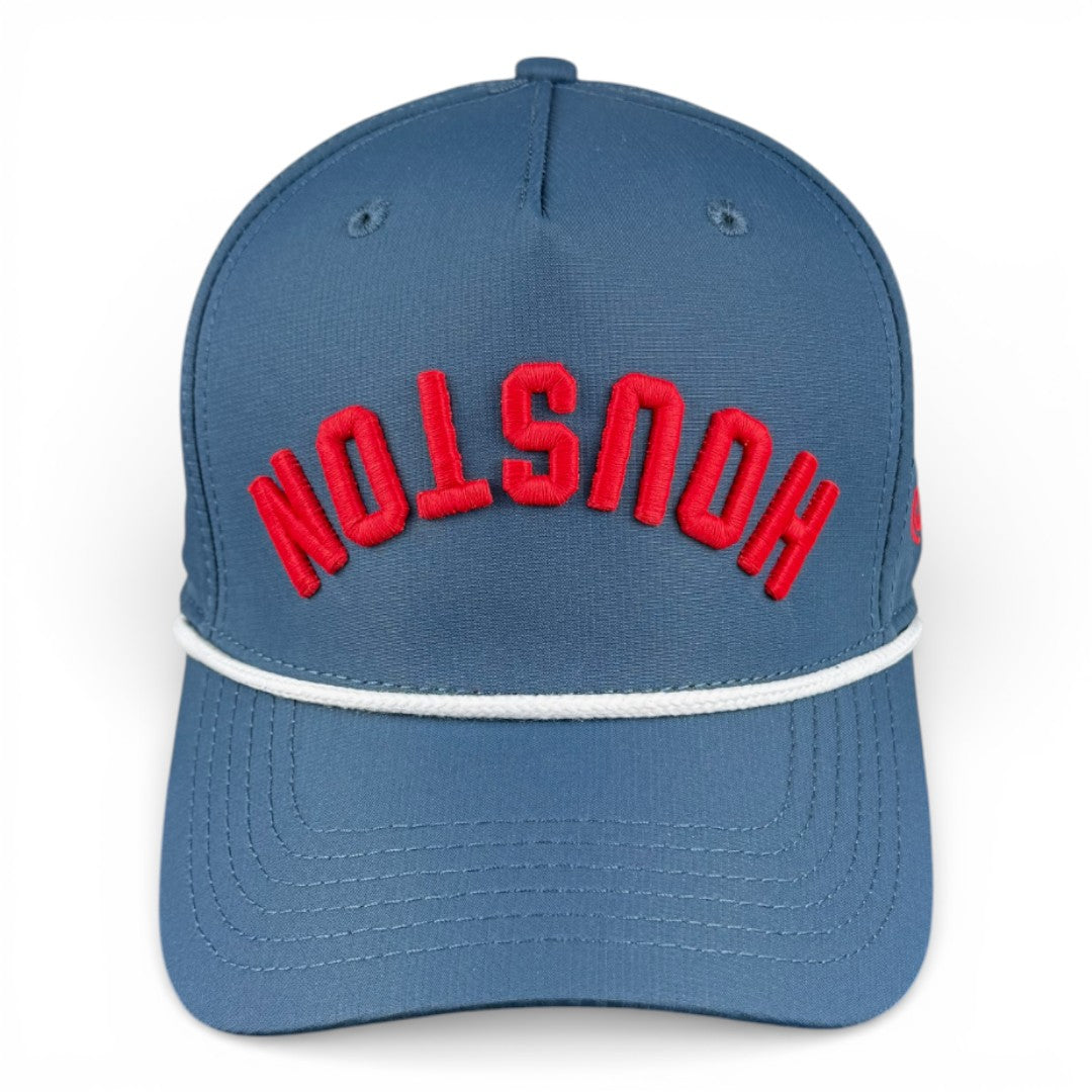 HOUSTON - Upside Down Dark Blue Rope Hat