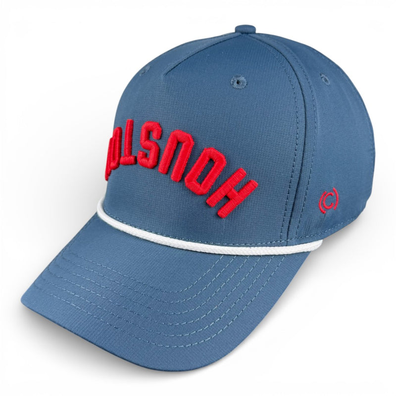 HOUSTON - Upside Down Dark Blue Rope Hat