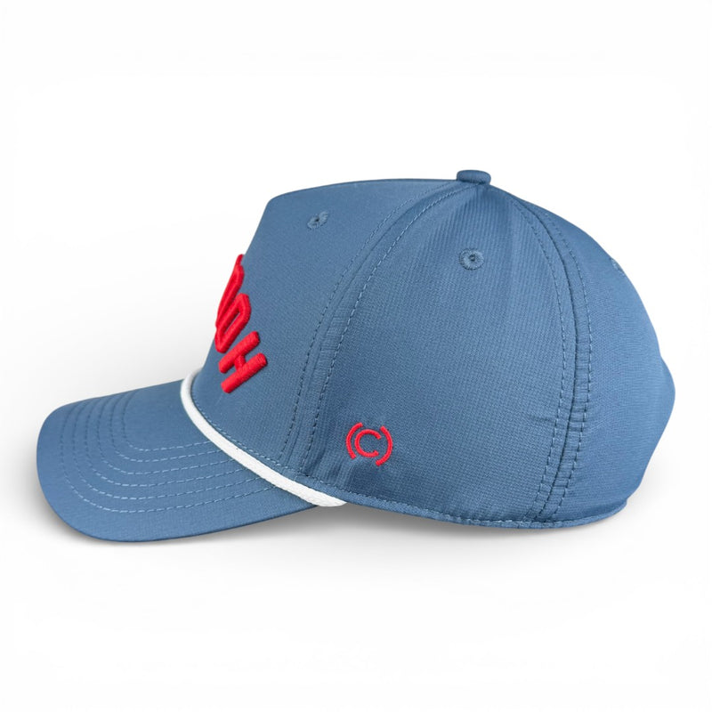 HOUSTON - Upside Down Dark Blue Rope Hat