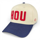 HOUSTON - Right Side Up Navy and Cream Vintage Two Tone Hat