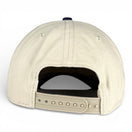HOUSTON - Right Side Up Navy and Cream Vintage Two Tone Hat