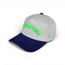 TWELFTH MAN - Upside Down Navy & Cream Corduroy Bill Hat