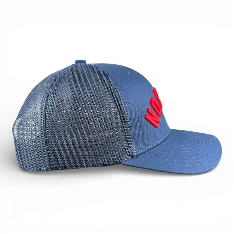 HOUSTON - Upside Down Navy Trucker Hat