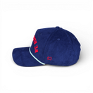 WE ALL WE GOT- Upside Down Navy Roped Micro-Corduroy Hat