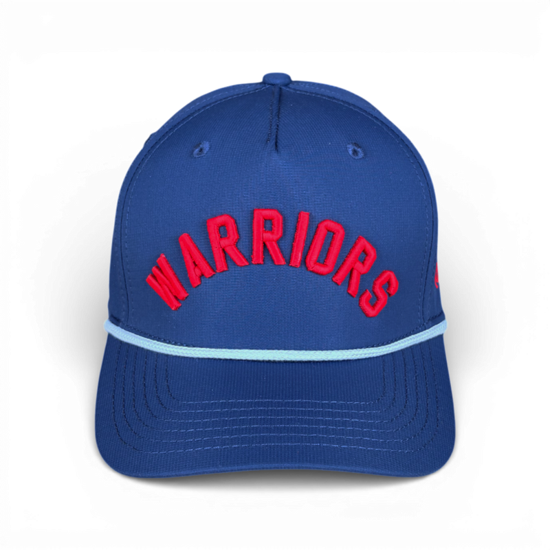 WARRIORS - Right Side Up Dark Blue Rope Hat