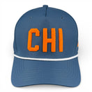 CHICAGO - Right Side Up Dark Blue Rope Hat