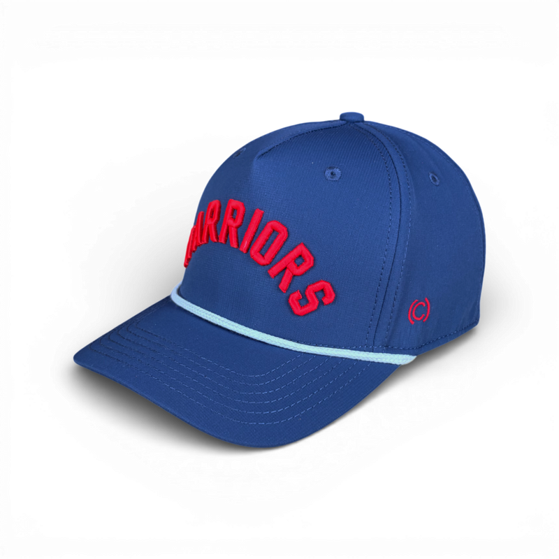 WARRIORS - Right Side Up Dark Blue Rope Hat