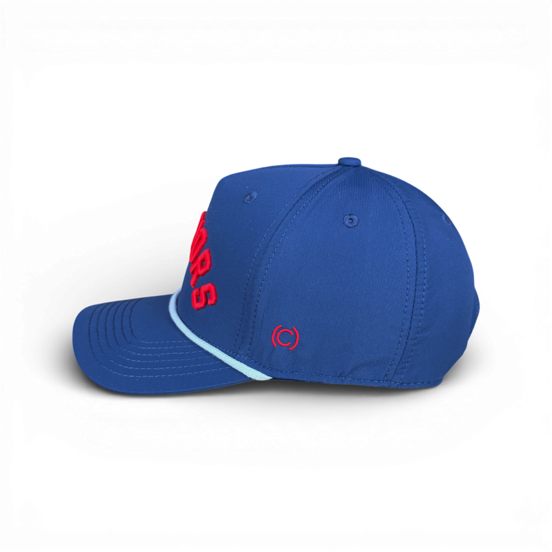 WARRIORS - Right Side Up Dark Blue Rope Hat
