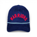 WARRIORS - Right Side Up Navy Roped Micro-Corduroy Hat