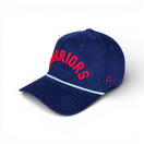 WARRIORS - Right Side Up Navy Roped Micro-Corduroy Hat