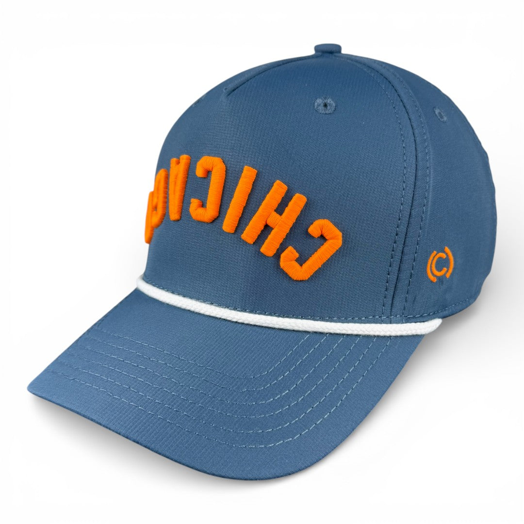 CHICAGO - Upside Down Dark Blue Rope Hat