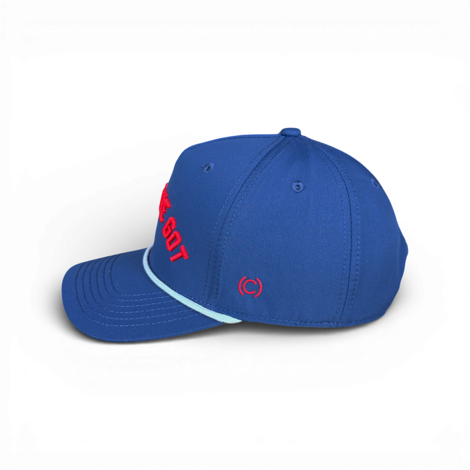 WE ALL WE GOT - Right Side Up Dark Blue Rope Hat