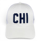 CHICAGO - Right Side Up White Trucker Hat