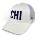 CHICAGO - Right Side Up White Trucker Hat
