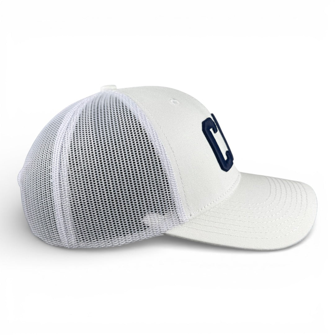 CHICAGO - Right Side Up White Trucker Hat
