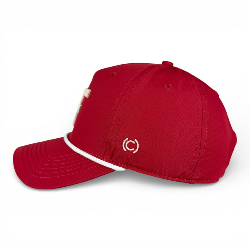 SAN FRANCISCO - Right Side Up Crimson Rope Hat