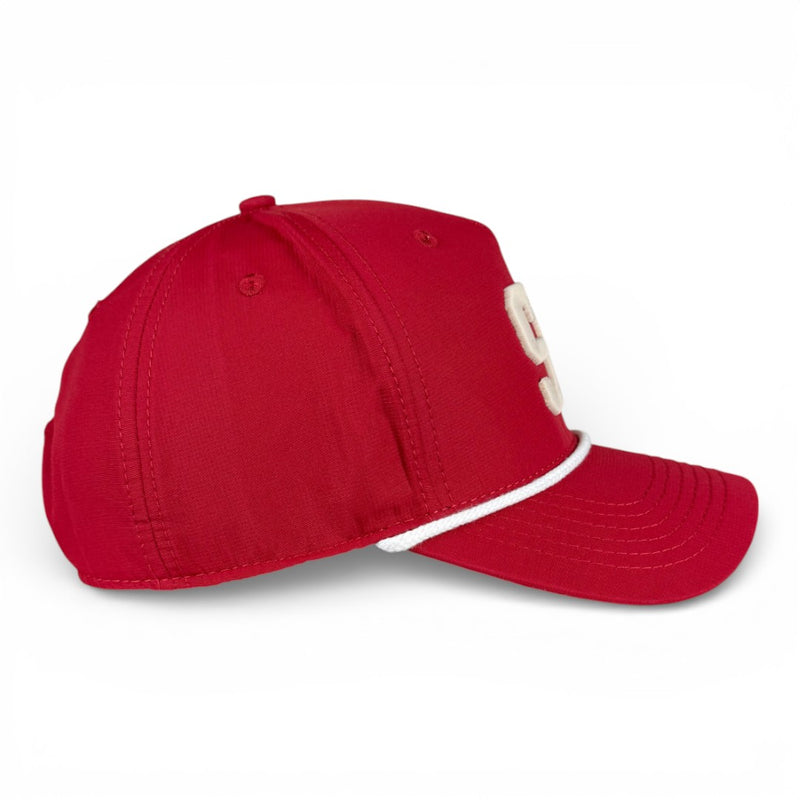 SAN FRANCISCO - Right Side Up Crimson Rope Hat
